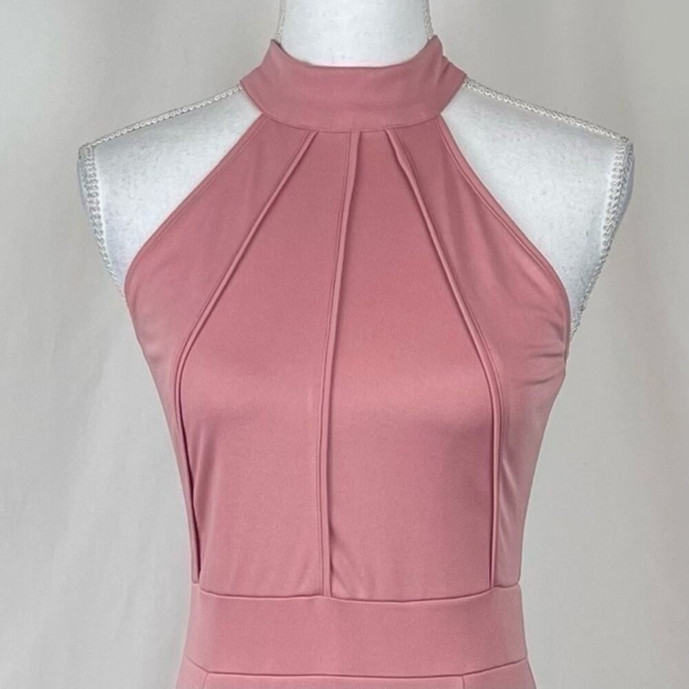 BeryDress Rose Pink Sleeveless Maxi Dress NWT Size M - Picture 3 of 14